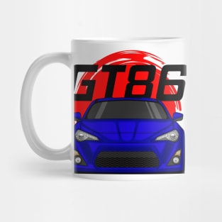 Front Blue GT86 MK1 Pre JDM Mug